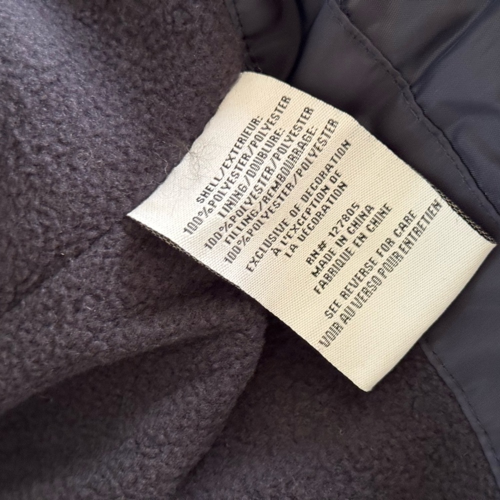 NWT. Steve Madden Navy Blue Hooded Long Puffer Coat Size XS - Picture 7 of 7